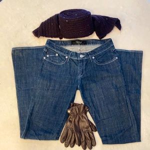 Rock & Republic Kasandra Mid-Wash Bootcut Denim Jeans